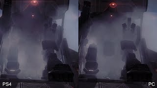 Wolfenstein The New Order PS4 vs PC Comparison [upl. by Tannenbaum]