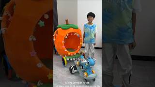 Chintu broke the cycle and Mummy got angry  😱carriage house wooden artist  shortsvideo [upl. by Wordoow]