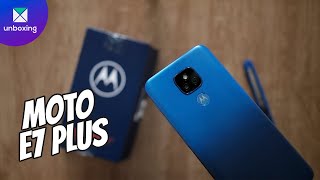 Moto E7 Plus  Unboxing en español [upl. by Imena]