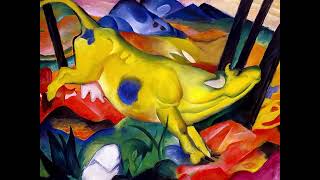 Franz Marc  The Yellow Cow 1911 [upl. by Frida]