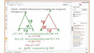 Congruent Triangles [upl. by Kcarb]