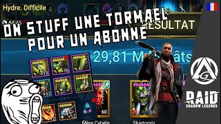 ON BUILD POUR UN ABO  HYDRE VS TORMAEL  RAID SHADOW LEGENDS [upl. by Smitt]