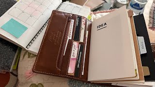 B6 Slim Stalogy TN  Deringed Malden Filofax [upl. by Tu]