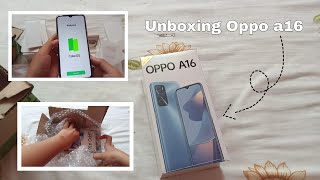 Unboxing Oppo a16 aesthetic  Philippines [upl. by Faubion]