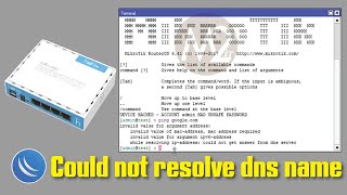 Could not resolve DNS name Mikrotik  Mikrotik Ping problem Solved  Msquare Tech [upl. by Einad]