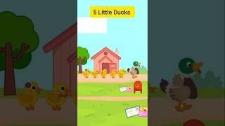 Cocomelon Five Little Ducks  Ducks Poem  Ducks Rhymes  Baby Shark CoComelon ChuChuTV ducks [upl. by Erdnoed]