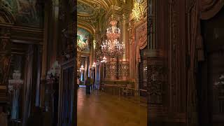 Exploring in the Palais Garnier Paris paris travel opera france [upl. by Iot824]