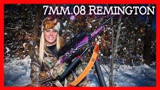 7mm08 Review with Awesome hunting footage Deer Meat For Dinner [upl. by Tresa]