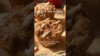 apple fritter muffins easyrecipe apple applefritters [upl. by Rosalba]