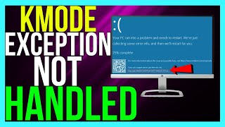 How to FIX KMode Exception Not Handled Windows on 1110 2024 METHOD [upl. by Elburr]