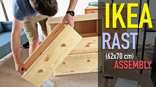 IKEA RAST 62x70 cm – Complete StepbyStep Assembly Process [upl. by Mehsah695]