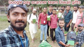 Sitamarhi Google pay scanner team Diwali gifts  diwali vlog 2024 [upl. by Holli850]