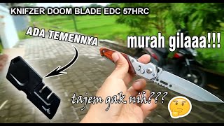 Review Pisau Lipat Knifezer Doom Blade EDC 57HRC [upl. by Nnyleve272]