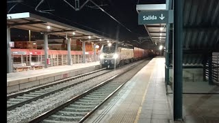 Trenes por Utebo Con SpottingZaragoza [upl. by Yblehs]