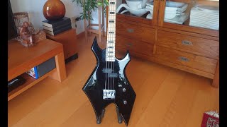 BC Rich Warlock Shortscale Bass [upl. by Hrutkay]