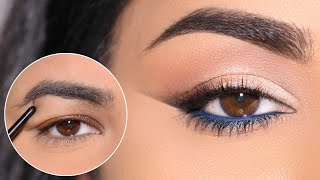 How To Most Forgiving HOODED EYES Eyeliner Technique [upl. by Monahon463]