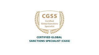 ACAMS New certification in Global Sanctions CGSS [upl. by Jill]