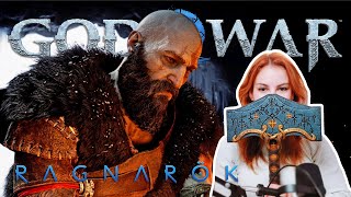 KRATOS AND ATREUS MEET THOR  God of War Ragnarok PS5  Part 1 [upl. by Eveneg]