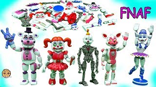 Five Nights At Freddys Sister Location Funko Ballora Funtime Foxy FNAF Game [upl. by Savina]