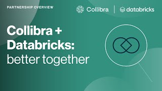 Collibra  Databricks Better Together [upl. by Atillertse296]