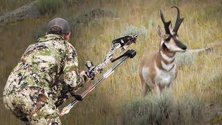 UNBELIEVABLE spot and stalk bow hunt for antelope Eastmans’ Hunting TV [upl. by Nabla]