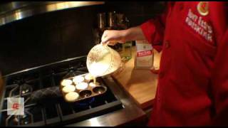 How to make round aebleskiver Danish pancakes [upl. by Glynn]