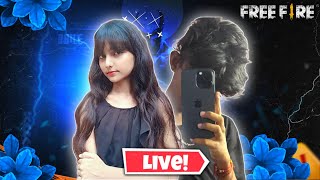 🔴FREE FIRE LIVE WITH AASHKI AND 1 VS 4 GUILD TEST😎 classyff fflive nonstopgaming girlgamer [upl. by Nosro]