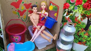 Barbie Doll All Day Routine In Indian VillageLaxmi Ki Kahani Part202Barbie Doll Bedtime Story ll [upl. by Eldnar]