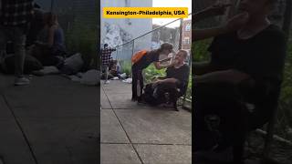 Kensington ave Philadelphia ep88 kensington philadelphia homeless amber travel [upl. by Shaikh]