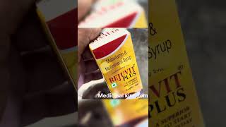 Rejuvit plus syrup use dose benifits multivitamin multiminerals syrup kamjori door Kare vitamin [upl. by Ailelc553]