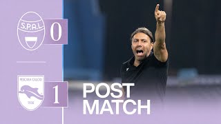 Il post partita di SPAL  Pescara [upl. by Teyut]