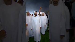 Sheikh Mohammed Bin Rashid Al Maktoum Dubai King Sheikh Hamdan Fazza At Awards Ceremony shorts dxb [upl. by Nuajed]