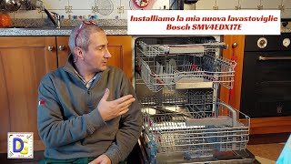 Lavastoviglie nuova Vediamo come si installa New dishwasher Lets see how it installs [upl. by Ruperta]