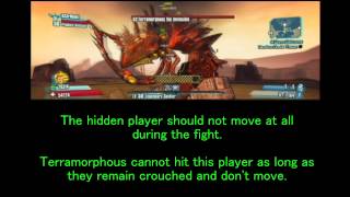 Borderlands 2  Terramorphous the Invincible Easy Kill [upl. by Mintz]