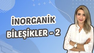 4Ders İnorganik Bileşikler2 Seda Hoca Biyoloji 🧬 [upl. by Erdne]