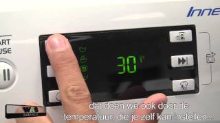 Indesit XWE81683 Innex wasmachine Zuinige machine met 1600 toeren en 8 kilo vulinhoud [upl. by Aihsoek]