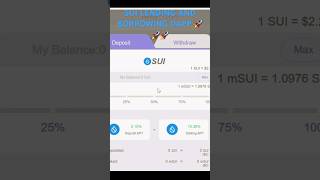 SUI BLOCKCHAIN LENDING AND BORROWING DAPP blockchain sui decentralized trading [upl. by Werby60]