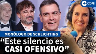 Schlichting quotLa gala tuvo menos mala leche y estuvo menos política quizá por Sánchez y Monteroquot [upl. by Esac]