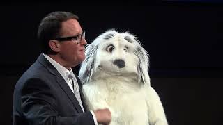 Howard the Dog  Ventriloquist amp Evangelist Rob Watkins  Quentin Road Baptist Church [upl. by Euton]