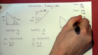 Trigonometry Basics  how to find missing sides and angles easily 6 Golden Rules of SOHCAHTOA [upl. by Teague]