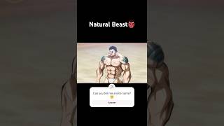 Kaoru Hanayama  The Natural Beast👹 anime [upl. by Iramo]