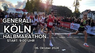 Generali Köln Halbmarathon 2024  START 900 Uhr [upl. by Oag]