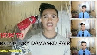 CARA MERAWAT RAMBUT RUSAK DANN KERING MALE VERSION  JO KHARISMA [upl. by Helena]