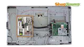 Philips LCD TV Repair  27221710057 Power Supply Board Replacement  How to Fix Philips 47PFL TV [upl. by Yauqaj]