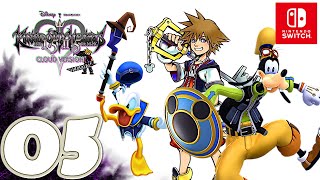 KINGDOM HEARTS FINAL MIX Cloud Switch  Gameplay Walkthrough Part 5  No Commentary [upl. by Gewirtz379]