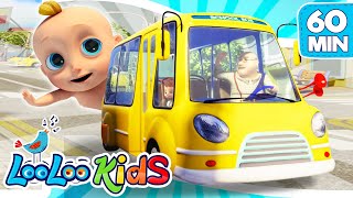 The Wheels On The Bus  S2EP74 Musical Adventure Collection  LooLoo Kids Songs for Kids [upl. by Cleaves]