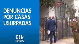 LEY EN ESPERA  Nuevas denuncias por casas usurpadas por arrendatarios morosos  CHV Noticias [upl. by Arodoeht377]