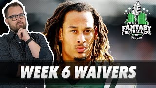 Fantasy Football 2018  Week 6 Waivers amp QB Streamers Secret of the Ooze  Ep 624 [upl. by Kimball]