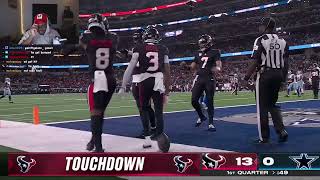 JuJuReacts To Houston Texans vs Dallas Cowgirls  2024 Full Game Highlights [upl. by Urbano]