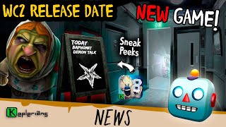 WITCH CRY 2 RELEASE DATE 🧙‍♀️🐺 NEW KEPLERIANS HORROR GAME 🕹 ICE SCREAM 8 UPDATE Sneak Peeks 🍦 NEWS [upl. by Notslar434]